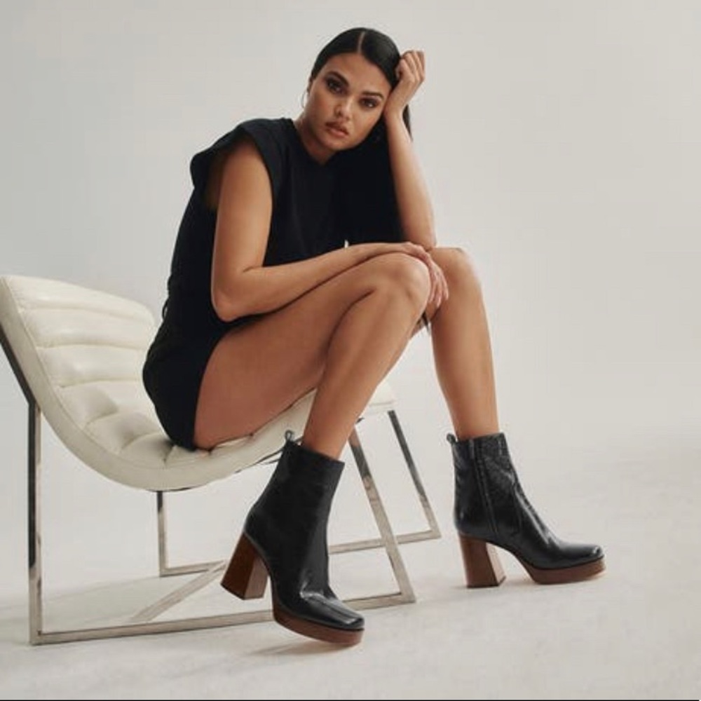 Marc Fiaher Mayrsa Block Heel Boot